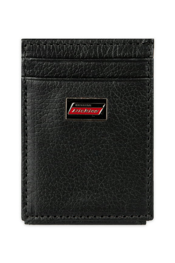 Men's Slim Magnetic Front Pocket Wallet, Black