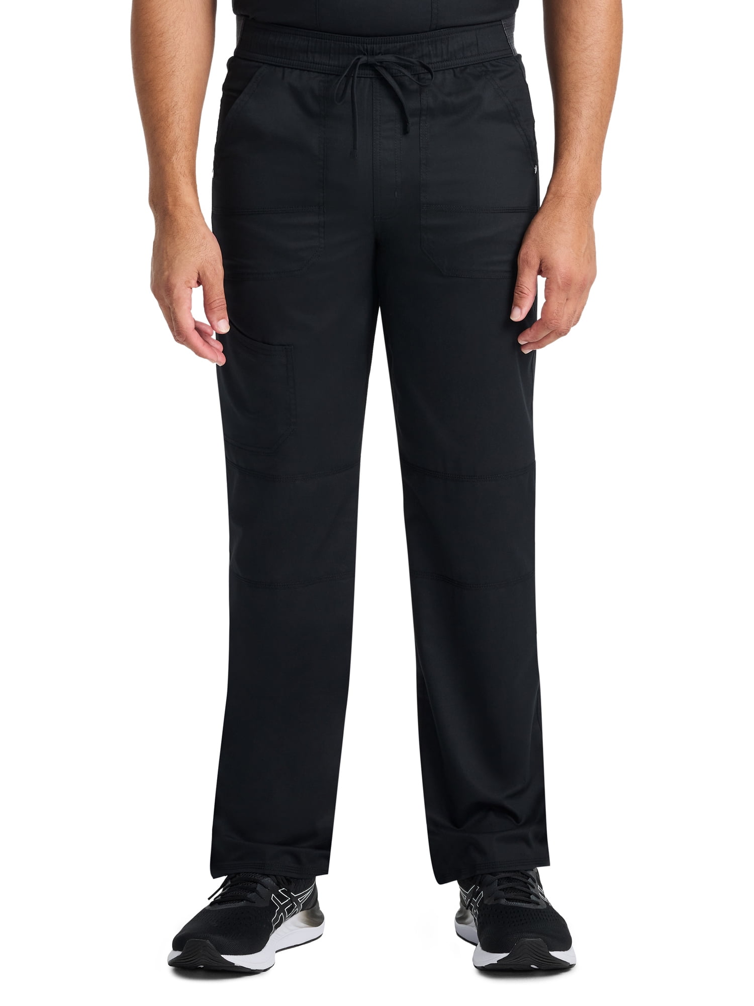 Genuine Dickies Men's Stretch Drawstring Straight Leg Cargo Scrub Pant