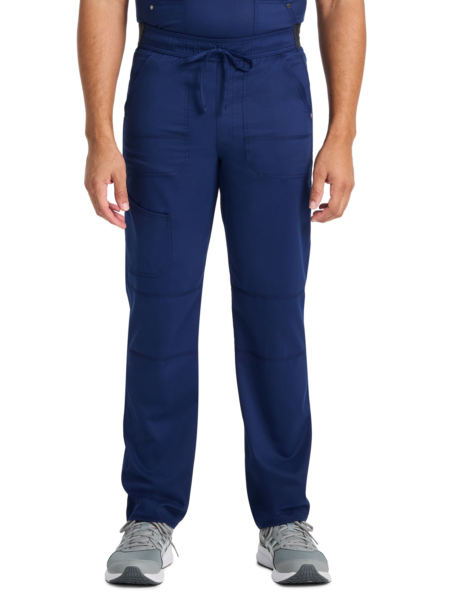 Genuine Dickies Men's Stretch Drawstring Straight Leg Cargo Scrub Pant