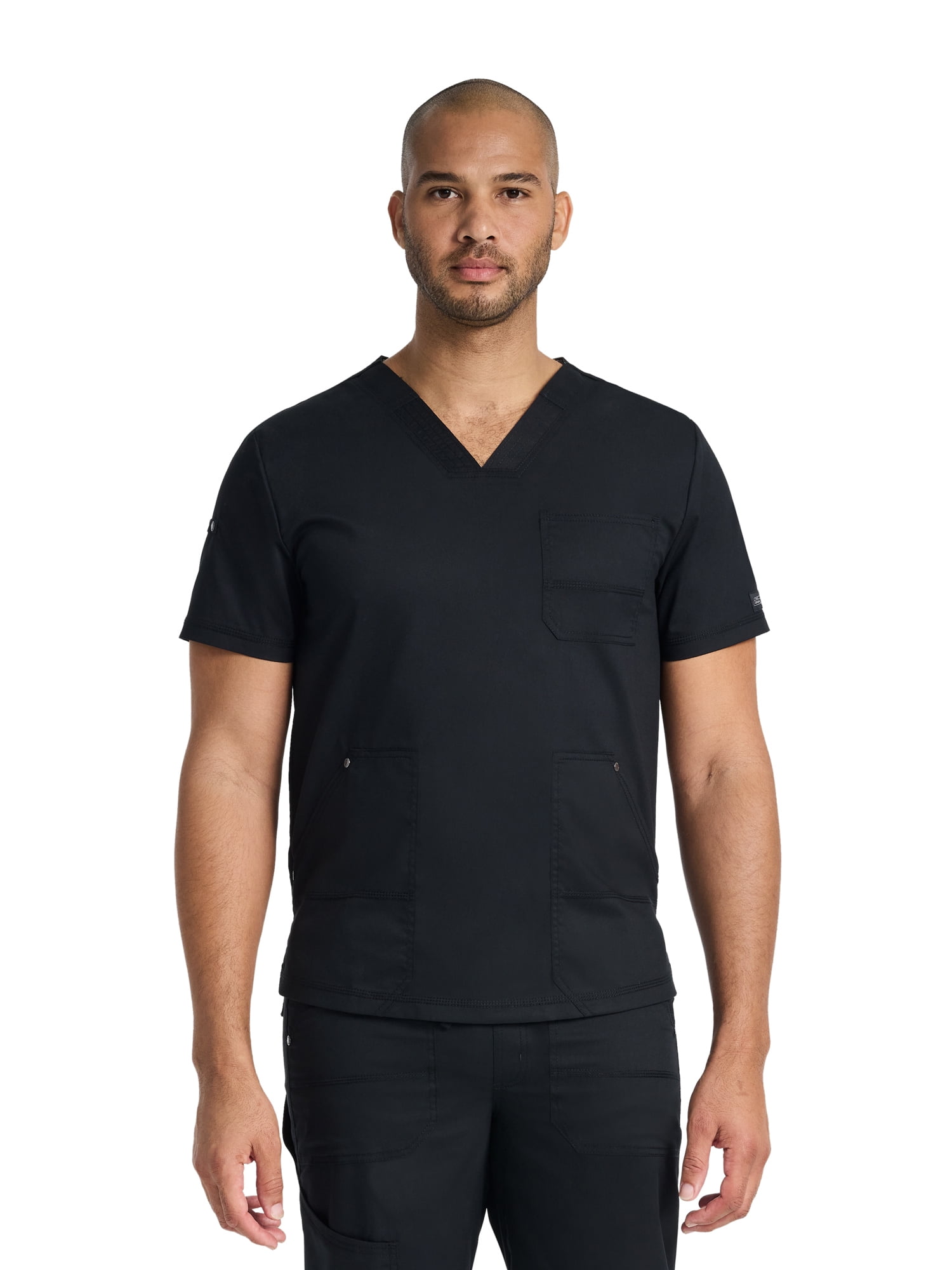 Genuine Dickies Men's Stretch V-Neck Scrub Top