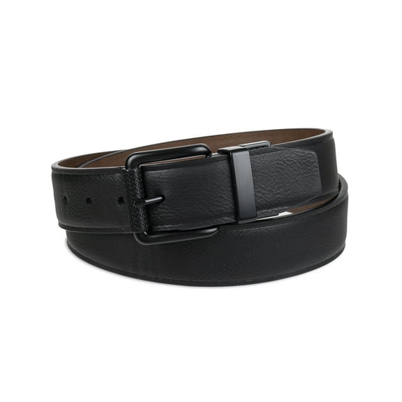 Genuine Dickies Men's Two-In-One Reversible Black to Brown Casual Stretch Belt