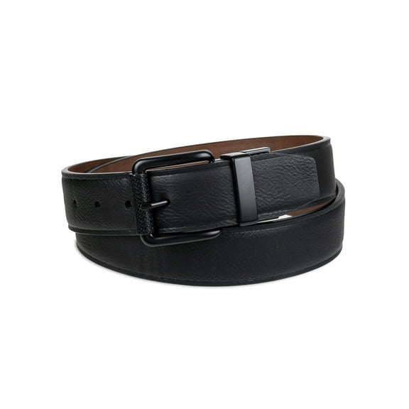 Genuine Dickies Men's Two-In-One Reversible Black to Brown Casual Stretch Belt