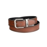 Genuine Dickies Men's Two-In-One Reversible Tan to Black Double Stitch Belt (Regular and Big & Tall Sizes)