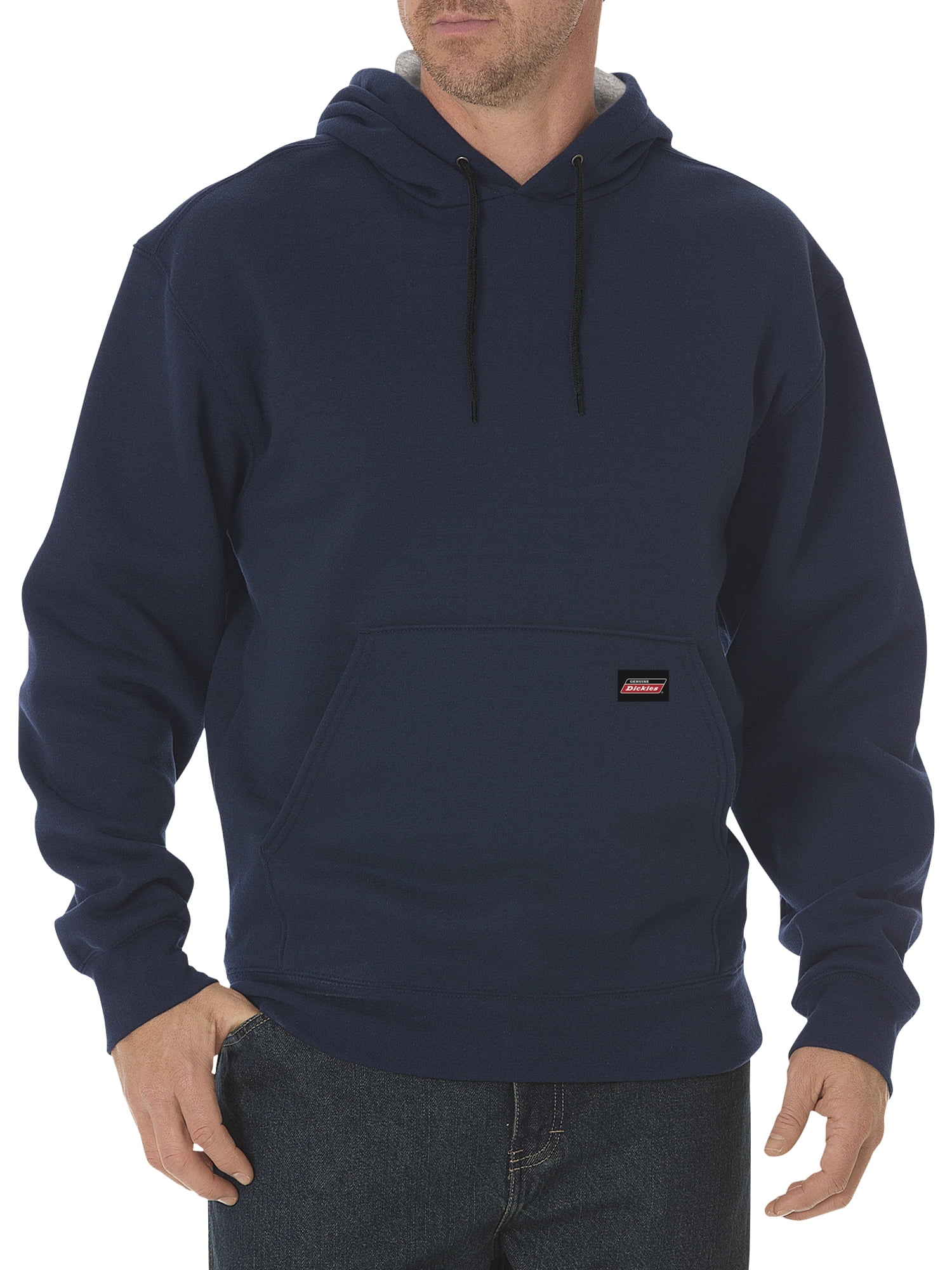 Genuine Dickies Men's and Big Men's Long Sleeve Pullover Relaxed Fit ...