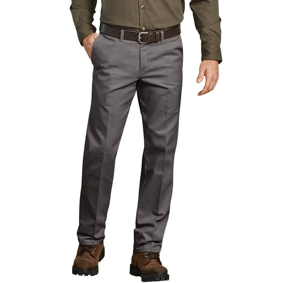 Genuine Dickies Mens Flat Front Comfort Waist Flex Pant