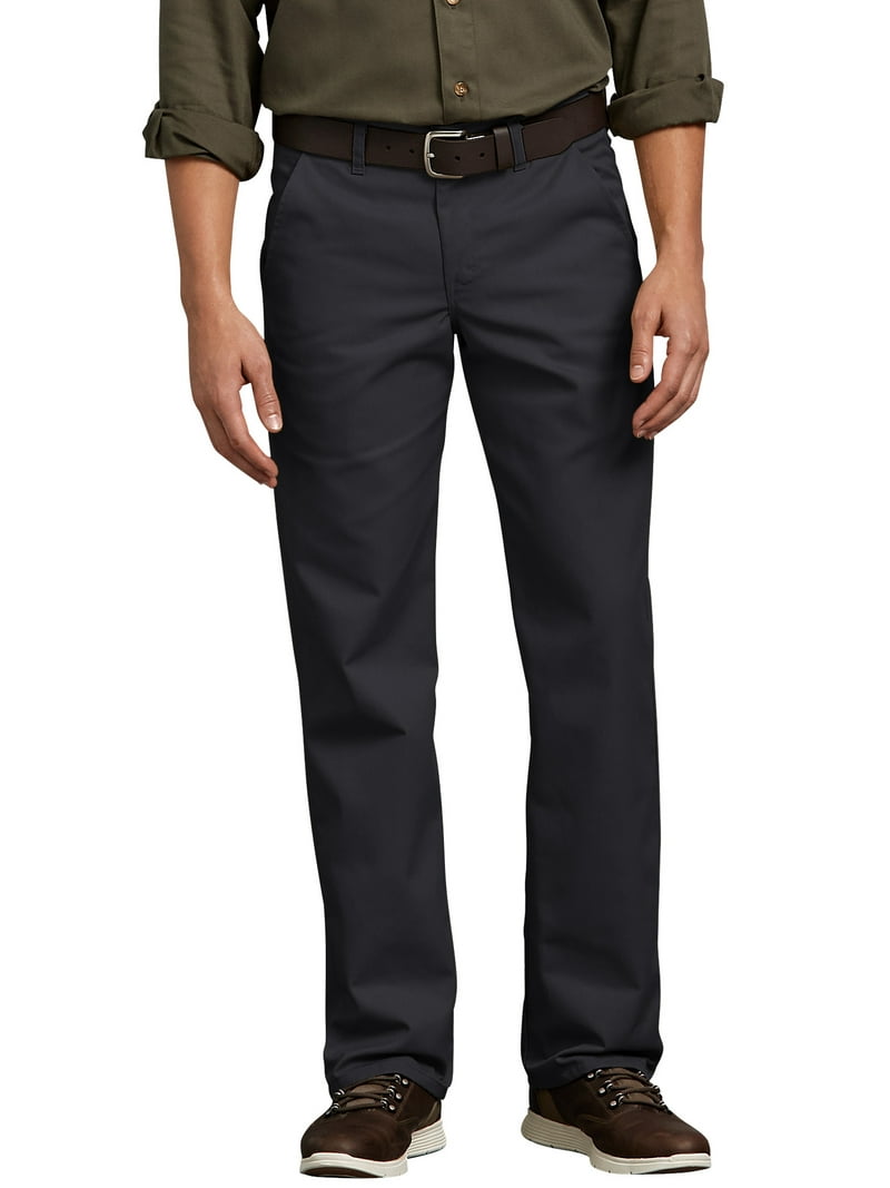 パンツ Dickies MIN-NANO FGZ STANDARD PANTS L Genuine Dickies Mens Flat Front Flex Pant, Slim Fit