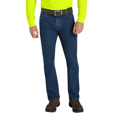 Wrangler Men's Genuine Carpenter-Fit Jean - Relaxed Fit With Tool Pockets, Durable Denim