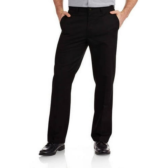 Genuine Dickies Men's Relaxed Fit Straight Leg Flat Front Flex Work Pant