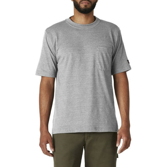 Genuine Dickies Mens and Big Mens Performance Short Sleeve Heavyweight Pocket T-Shirt