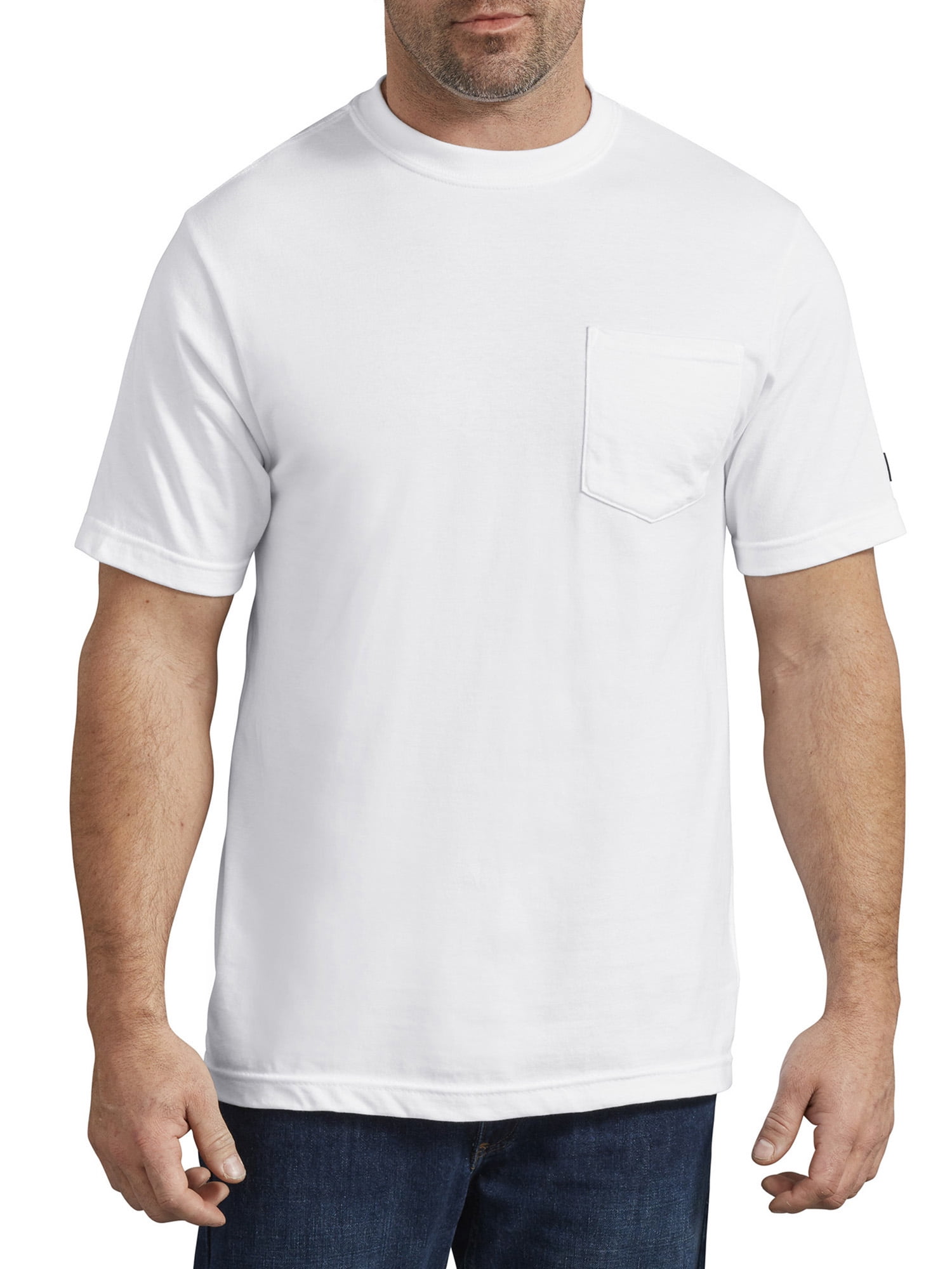 Genuine Dickies Mens Mens Pocket Heavyweight Short Big Performance Sleeve T-Shirt and