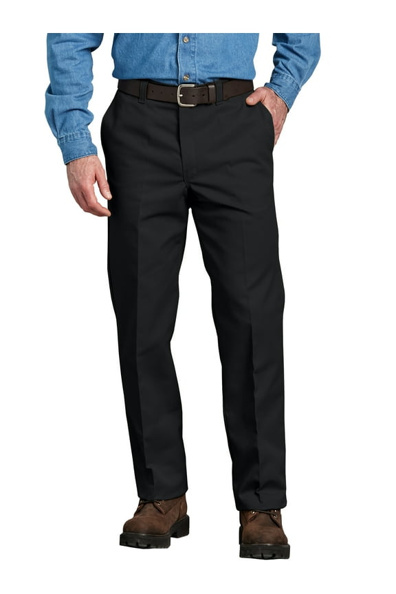 Mens and Big Mens Regular Fit Straight Leg Flat Front Pant