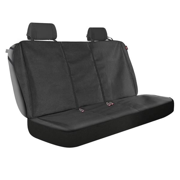 Dickies Quincy Pro-Grade Rear Bench Seat Cover for Cars, SUVs, and Crossovers, Black