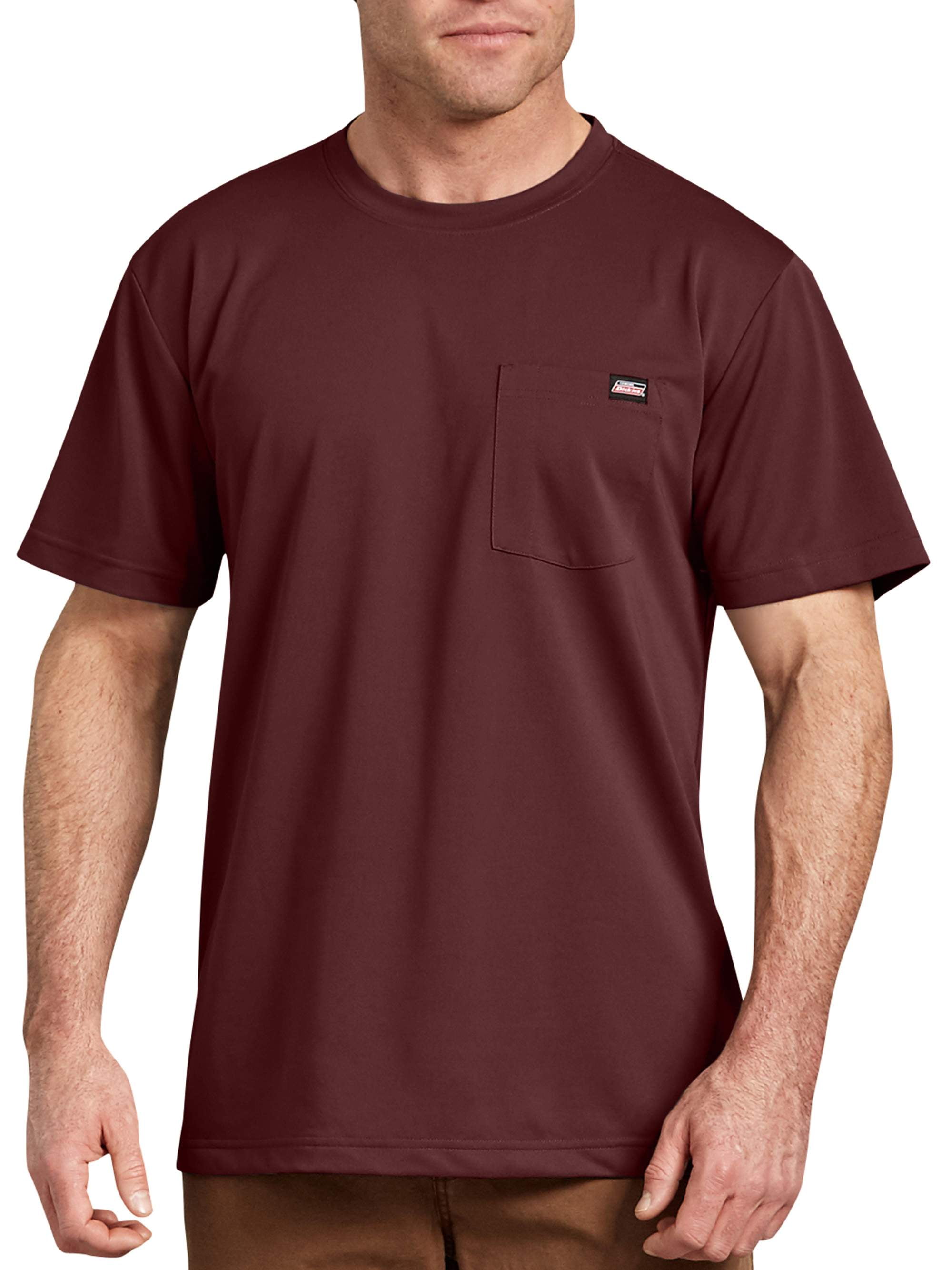 トップス DICKIES S/S CELL PHONE POCKET SHIRT Genuine Dickies Men's Short Sleeve Performance Pocket T