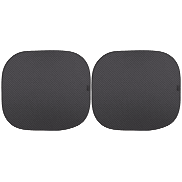Genuine Dickies Universal Auto Twist Sunshades, Smoke Charcoal, Pack of 2, 3002990