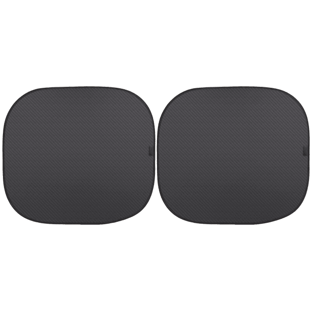 Genuine Dickies Universal Auto Twist Sunshades, Smoke Charcoal, Pack of