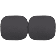 Genuine Dickies Universal Auto Twist Sunshades, Smoke Charcoal, Pack of 2, 3002990