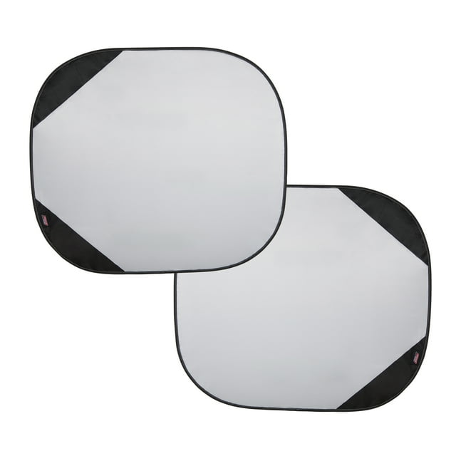 Genuine Dickies White with Black Corners Magic Foldable Sunshade