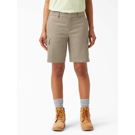 Genuine Dickies Women's Perfectly Slimming FLEX Cargo Shorts