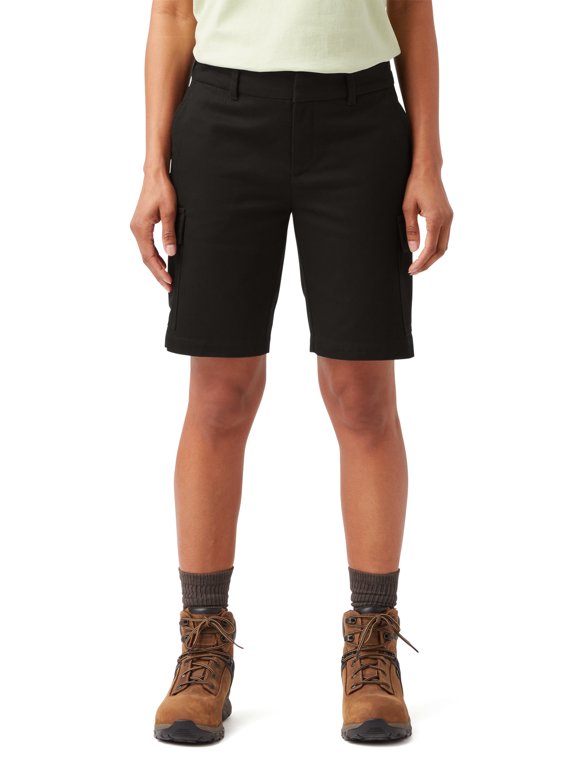 Genuine Dickies Women's Perfectly Slimming FLEX Cargo Shorts