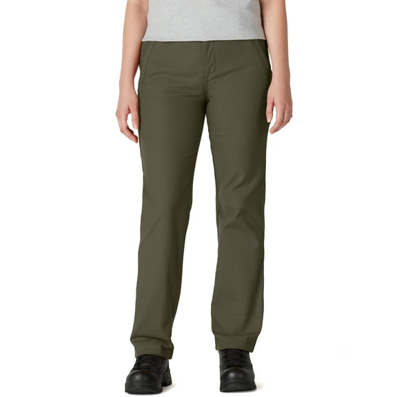 Genuine Dickies Women's Regular Straight-Leg Carpenter Pant