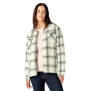 Genuine Dickies Women's Sherpa Lined Flannel Shirt Jacket