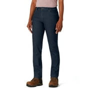 Genuine Dickies Women's Straight-Leg Mid Rise Regular Jean