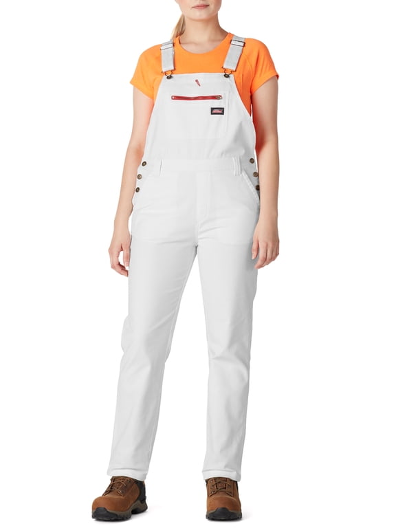 Genuine Dickies Womens FLEX Duck Utility Bib Overall