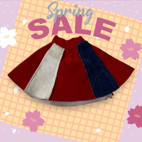 Genuine Doll Skirt Tutu Fashion LOL OMG Clone Bratz Clothing Red Blue Buy It Now 376977547843
