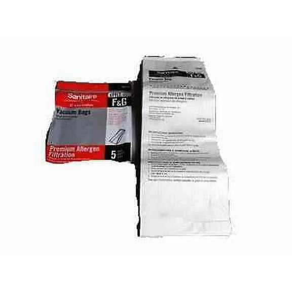 Genuine Eureka Sanitaire Style F & G Vacuum Bags Premium Allergen Type Vac OEM [Single Loose Bag]