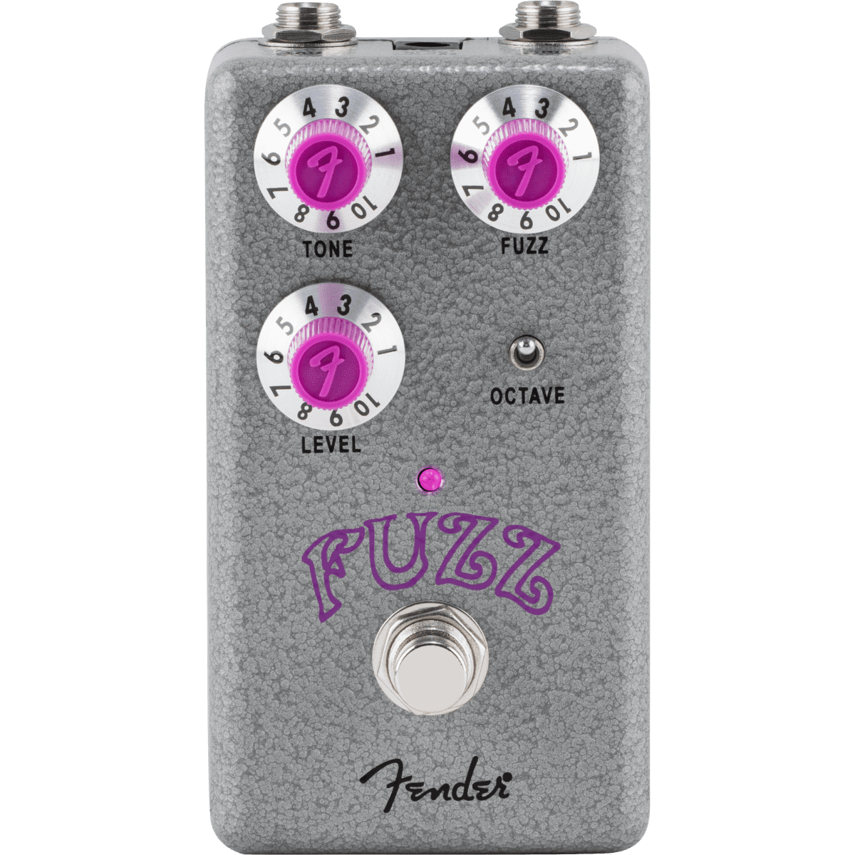 Genuine FENDER Hammertone  Fuzz Pedal, Solid Aluminum Stomp Box #0234574000