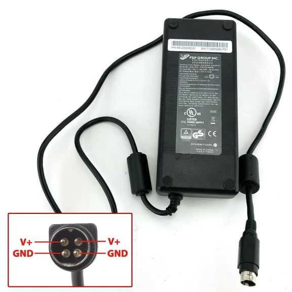 Pre-Owned Genuine FSP FSP150-AHAN2 AC/DC Switching Power Adapter 150W 12V 12.5A OEM n/PC