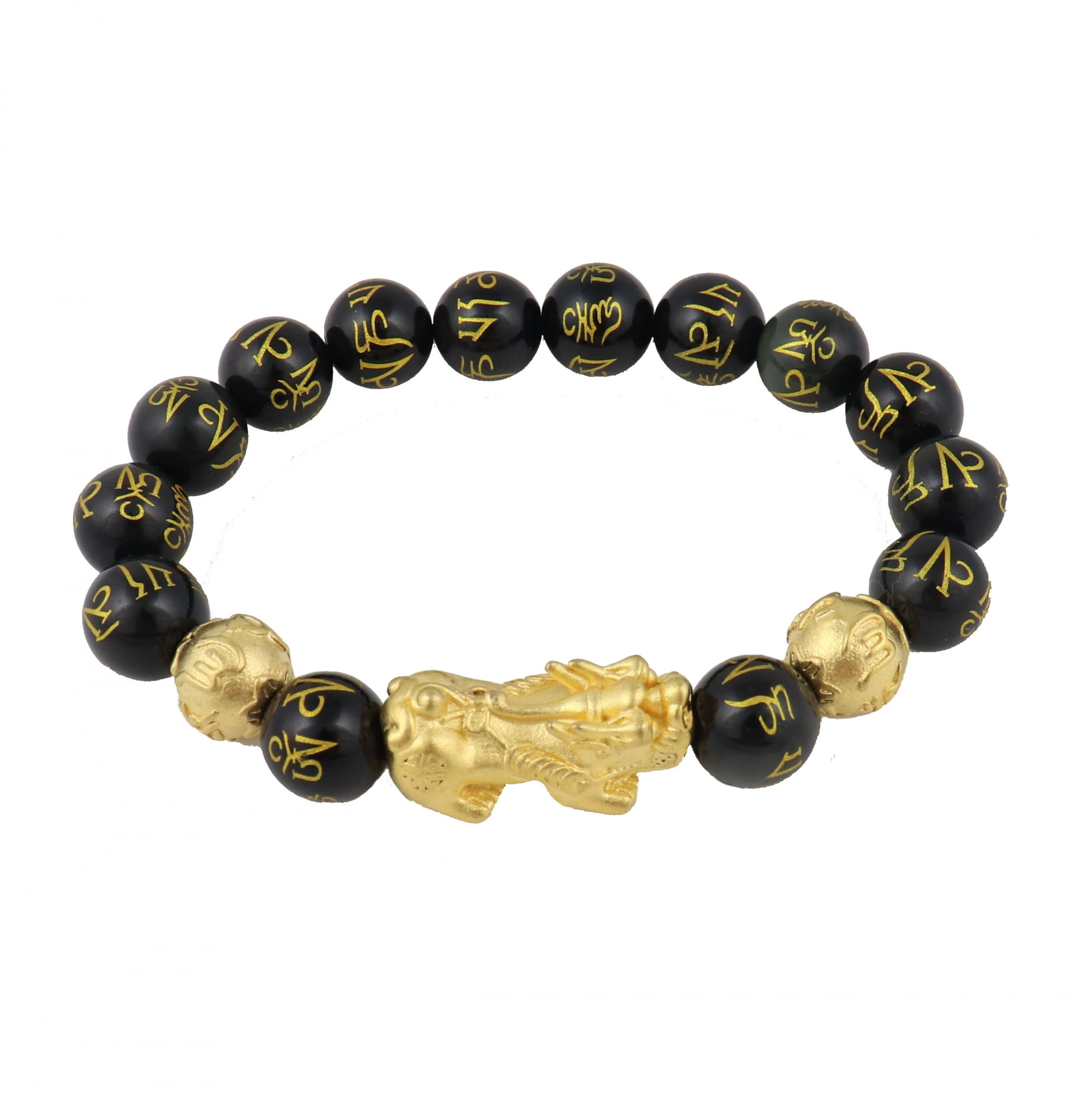 Bracelet Pi Xiu Extensible Feng Shui - Breloque Chance Et Richesse, Pierre Naturelle, Réglable Pour Femme, Cadeau Porte-bonheur