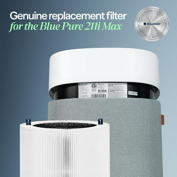 Genuine Filter for Blue Pure 211i Purifier - HEPASilent Technology Removes 99.97% Particles