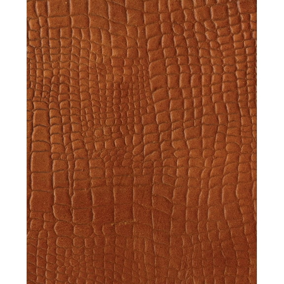 Genuine Finished Crocodile Textured Leather Sheets for Crafts Full Grain Buffalo Leather Tooling Leather Crafts Tooling Sewing Hobby Workshop Crafting Leather Hides - 12x24 Inches