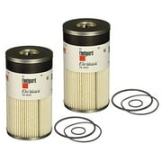 Genuine Fleetguard - Cummins Filtration FS19727 Fleetguard Fuel Filter Water Separator Pac of 2, Replaces Baldwin PF7895, Donaldson P551052, Luber Finer L5467FNXL, Wix 33727