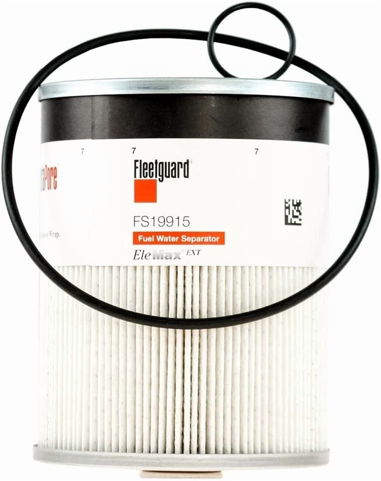 Genuine Fleetguard - Cummins Filtration FS19915 Fleetguard Fuel Filter Water Separator, Replaces Baldwin PF9804,