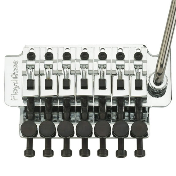 Genuine Floyd Rose 1000 Series Original-Style 7 String Tremolo System - Chrome