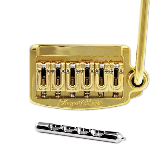 Genuine Floyd Rose FR Rail Tail Tremolo - Wide - Gold