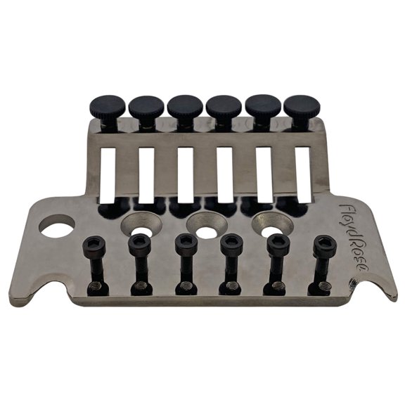 Genuine Floyd Rose Original Tremolo Base Plate - Black Nickel