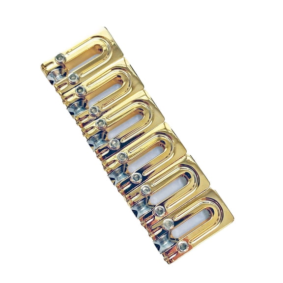 Genuine Floyd Rose Rail Tail Saddle Set - Gold, Wide 2 7/32"