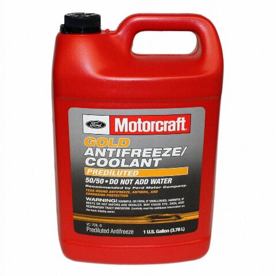 Genuine Ford Antifreeze Coolant Fluid Gold PreDiluted 1 Gallon OE