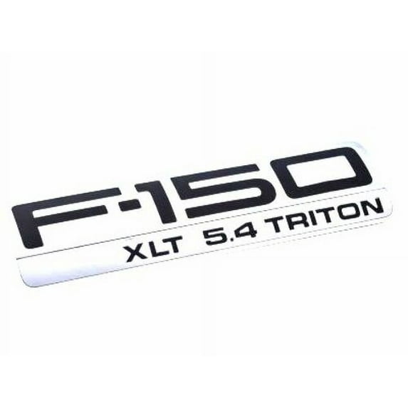 Genuine Ford F-150 Emblem Name Plate XLT 5.4 TRITON (2004-2008) OE 5L3Z16720E