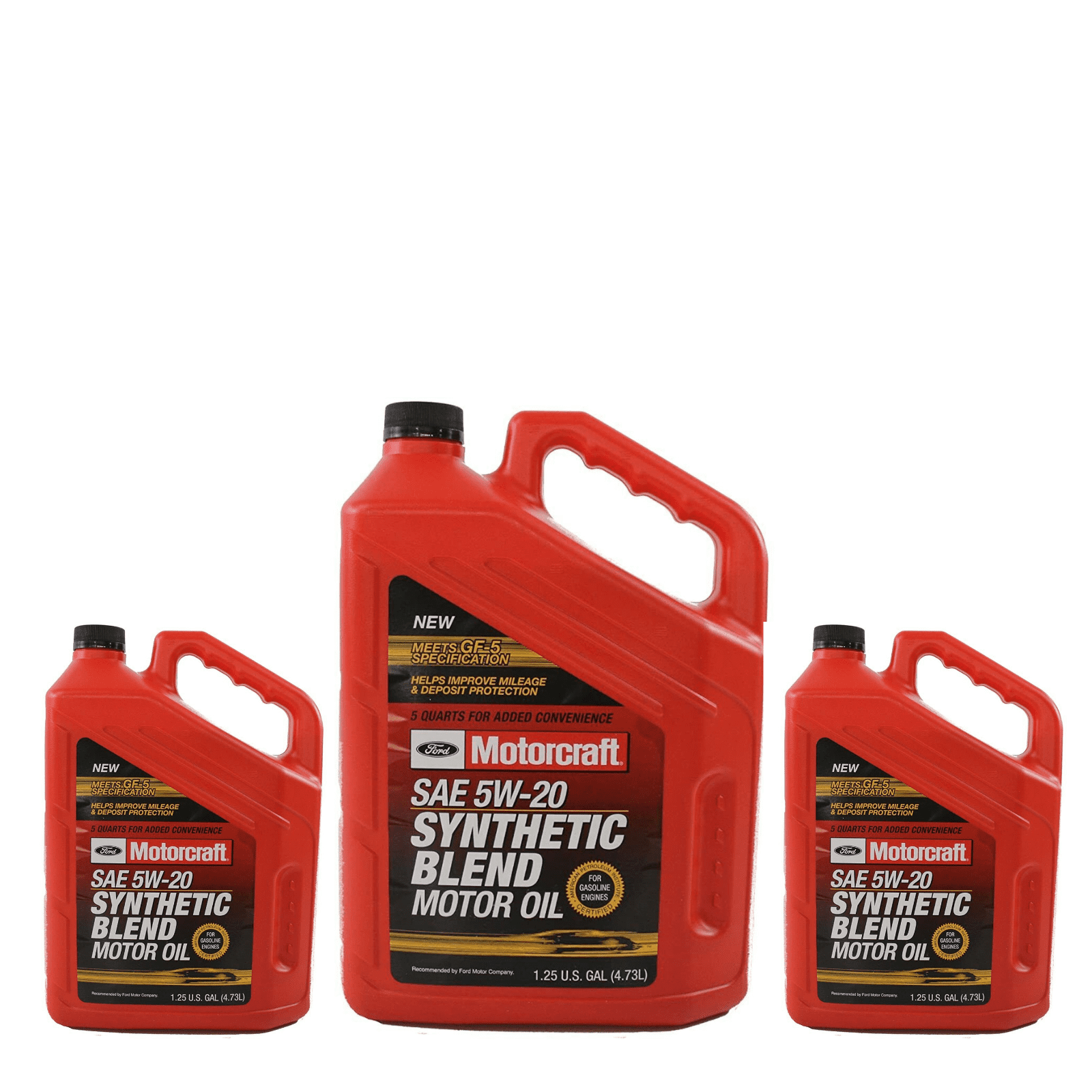 Genuine Ford Fluid XO5W205Q3SP SAE 5W20 Premium Synthetic Blend