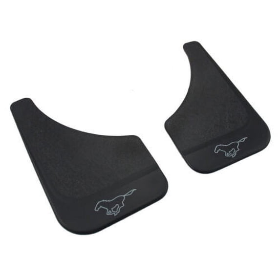 Genuine Ford Mustang Rear Mud Flaps Splash Guards Set OE F6ZZ16A550BA