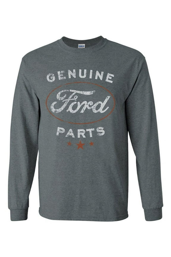 Genuine Ford Parts Ford Trucks F-150 Mustang T-shirt Long Sleeve Mens