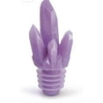 thumbnail image 1 of Genuine Fred LIQUID CRYSTAL, Crystal Bottle Stopper, Purple, 3 inches, 1 of 4