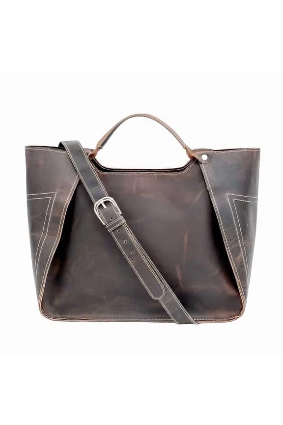 Genuine Leather Purse Travel Handbag Designer Shoulder Tote Bag for Women