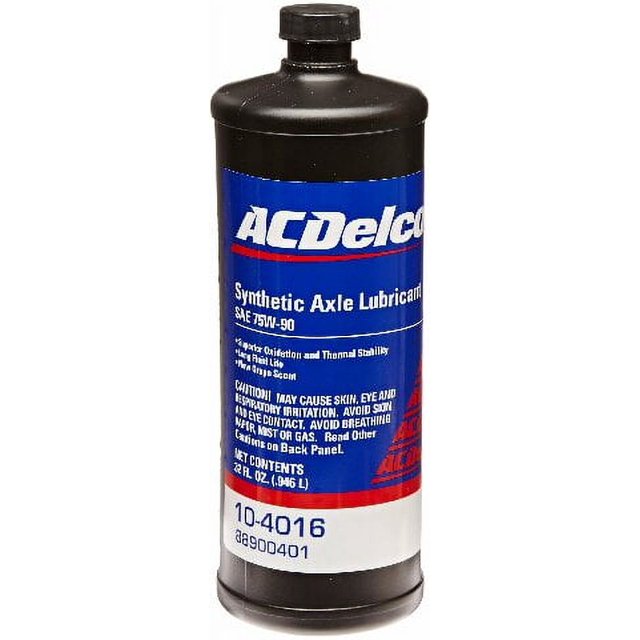Genuine GM ACDelco Fluid Synthetic Axle Lubricant SAE 75W90 1 Quart OE