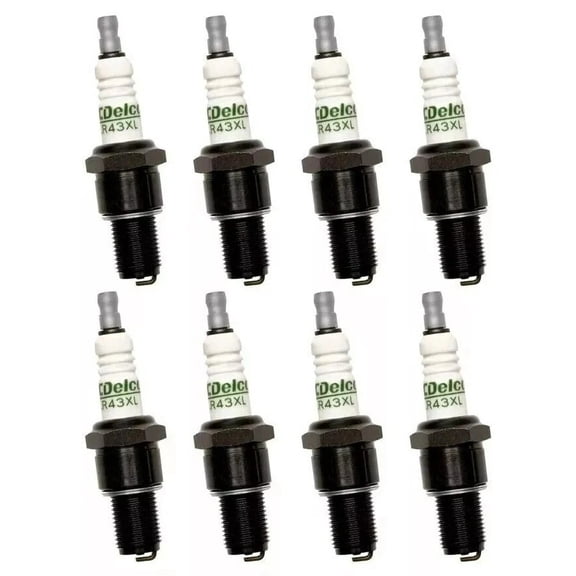Genuine GM ACDelco Spark Plugs R43XL Set Of 8