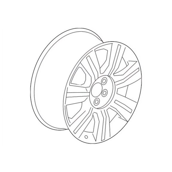 Genuine GM Wheel, Alloy 9597417